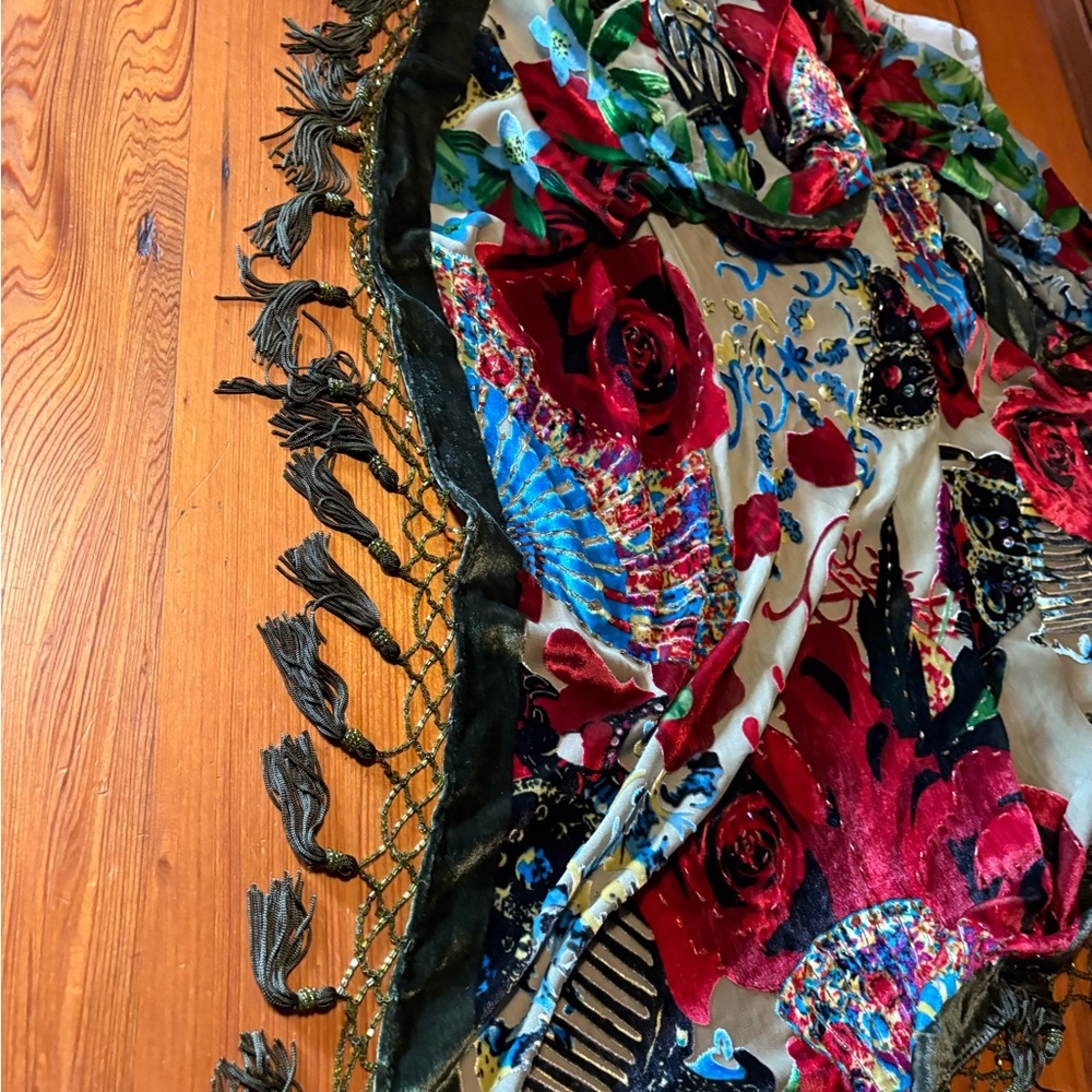 Anis A. Multicolor Floral Kimono - Picture 6 of 6